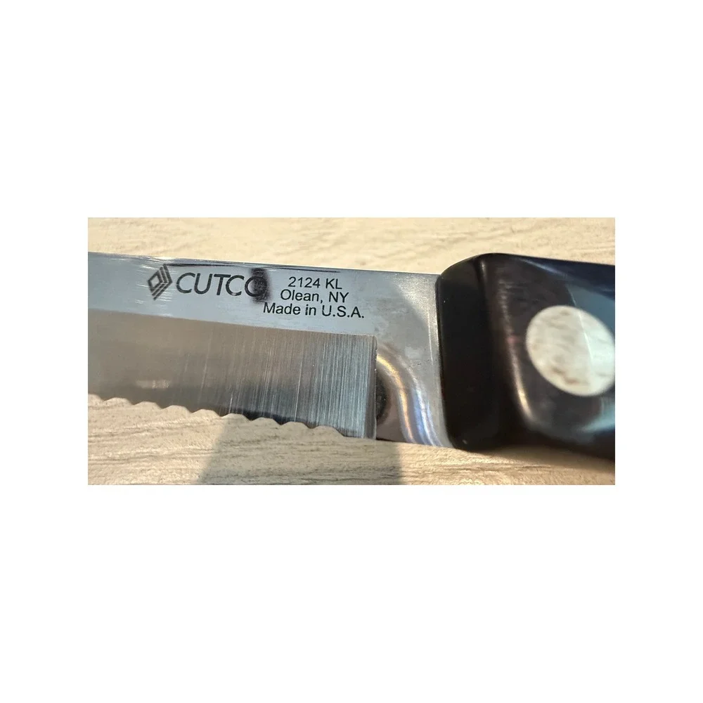 Cutco 2124 KL serrated‎ knife Bread knife